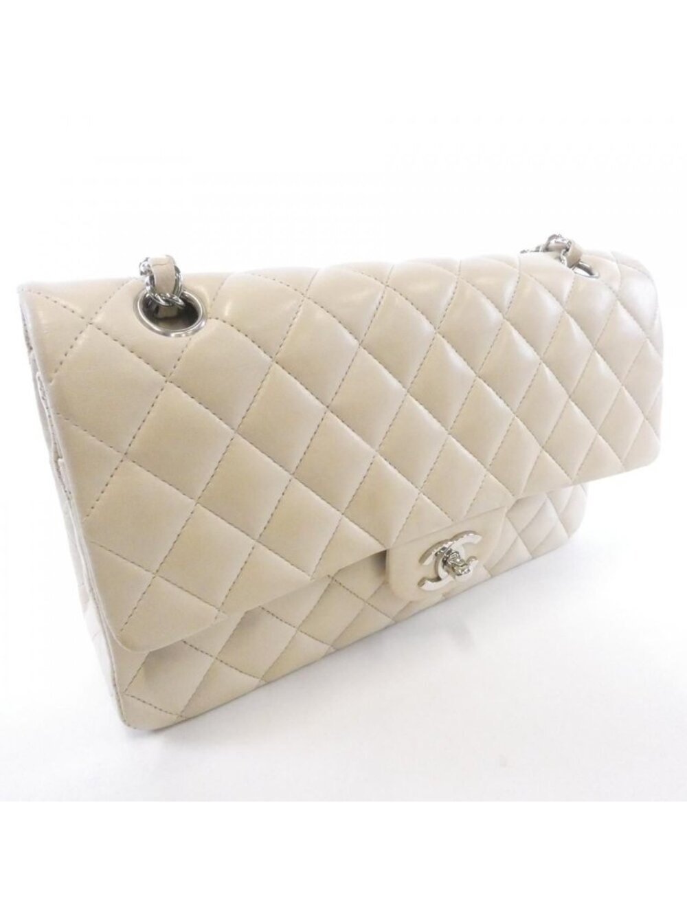 Chanel Shoulder Bag Ivory - Picture 4 of 10